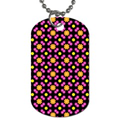 Pattern Colorful Texture Design Dog Tag (One Side)