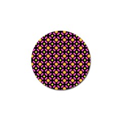 Pattern Colorful Texture Design Golf Ball Marker