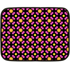 Pattern Colorful Texture Design Double Sided Fleece Blanket (Mini) 