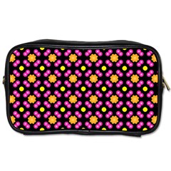 Pattern Colorful Texture Design Toiletries Bag (Two Sides)