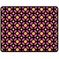 Pattern Colorful Texture Design Fleece Blanket (Medium) 