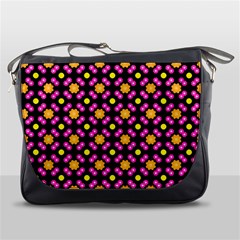 Pattern Colorful Texture Design Messenger Bag