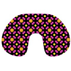 Pattern Colorful Texture Design Travel Neck Pillow