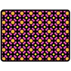 Pattern Colorful Texture Design Double Sided Fleece Blanket (Large) 