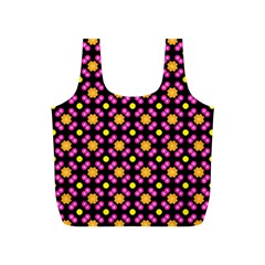 Pattern Colorful Texture Design Full Print Recycle Bag (s) by Simbadda