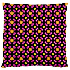 Pattern Colorful Texture Design Large Flano Cushion Case (One Side)