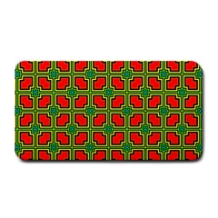 Pattern Modern Texture Seamless Red Yellow Green Medium Bar Mats by Simbadda