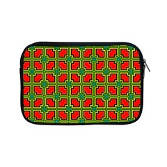 Pattern Modern Texture Seamless Red Yellow Green Apple Ipad Mini Zipper Cases by Simbadda