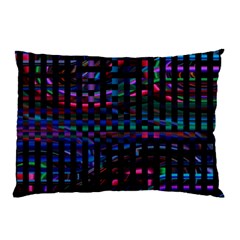 Stripes Background Black Colorful Pillow Case (two Sides) by Simbadda