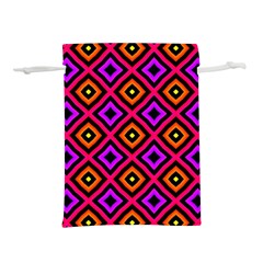 Squares Modern Backgrounds Texture Lightweight Drawstring Pouch (m)