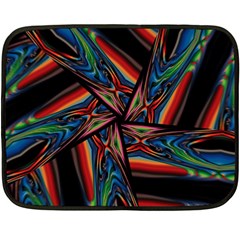 Abstract Art Abstract Background Double Sided Fleece Blanket (mini)  by Simbadda