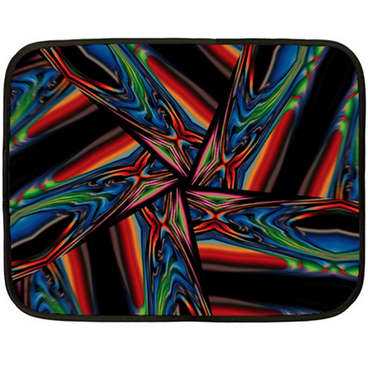 Abstract Art Abstract Background Double Sided Fleece Blanket (Mini) 