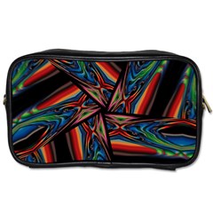 Abstract Art Abstract Background Toiletries Bag (one Side) by Simbadda