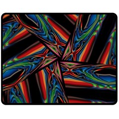 Abstract Art Abstract Background Fleece Blanket (medium)  by Simbadda