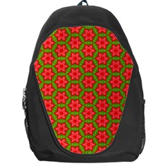 Pattern Flower Texture Seamless Backpack Bag by Simbadda