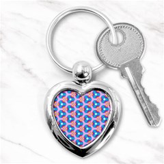 Background Pattern Backgrounds Key Chain (heart) by Simbadda