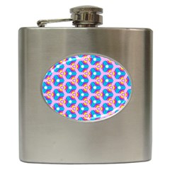 Background Pattern Backgrounds Hip Flask (6 Oz) by Simbadda