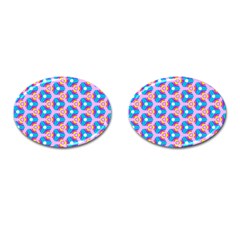 Background Pattern Backgrounds Cufflinks (oval) by Simbadda