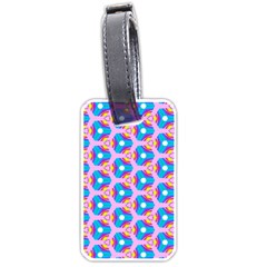 Background Pattern Backgrounds Luggage Tag (one Side) by Simbadda