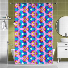 Background Pattern Backgrounds Shower Curtain 48  X 72  (small)  by Simbadda