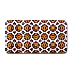 Pattern Fall Color White Background Medium Bar Mats by Simbadda