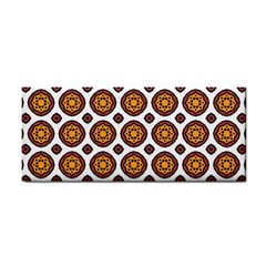 Pattern Fall Color White Background Hand Towel