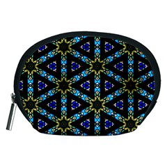 Stained Glass Pattern Church Window Accessory Pouch (Medium)