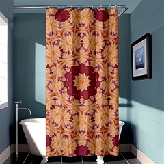 Abstract Art Abstract Background Brown Shower Curtain 36  X 72  (stall)  by Simbadda