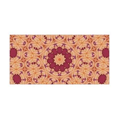 Abstract Art Abstract Background Brown Yoga Headband by Simbadda