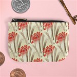 Flower Flora Leaf Wallpaper Mini Coin Purse Front