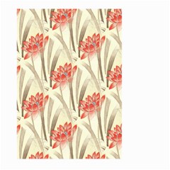 Flower Flora Leaf Wallpaper Large Garden Flag (two Sides) by Simbadda