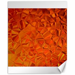 Low Poly Polygons Triangles Canvas 16  X 20  by Simbadda