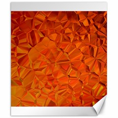 Low Poly Polygons Triangles Canvas 20  X 24  by Simbadda