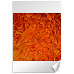 Low Poly Polygons Triangles Canvas 20  X 30  by Simbadda