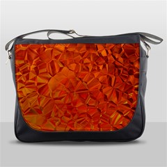 Low Poly Polygons Triangles Messenger Bag by Simbadda