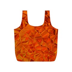 Low Poly Polygons Triangles Full Print Recycle Bag (s) by Simbadda