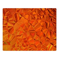 Low Poly Polygons Triangles Double Sided Flano Blanket (large)  by Simbadda