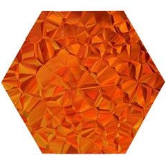 Low Poly Polygons Triangles Wooden Puzzle Hexagon