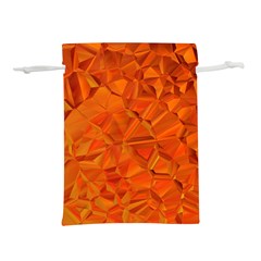 Low Poly Polygons Triangles Lightweight Drawstring Pouch (m)