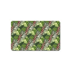 Leaves Seamless Pattern Design Magnet (name Card) by Simbadda