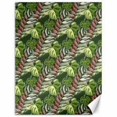 Leaves Seamless Pattern Design Canvas 12  X 16  by Simbadda