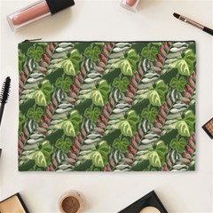 Leaves Seamless Pattern Design Cosmetic Bag (xl) by Simbadda