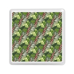 Leaves Seamless Pattern Design Memory Card Reader (square) by Simbadda