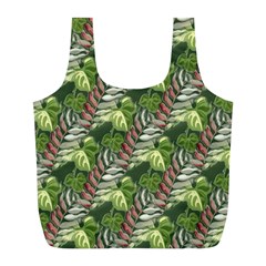 Leaves Seamless Pattern Design Full Print Recycle Bag (l) by Simbadda