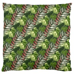 Leaves Seamless Pattern Design Standard Flano Cushion Case (one Side) by Simbadda