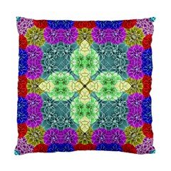 Flower Design Design Artistic Standard Cushion Case (one Side) by Simbadda