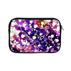 Paint Texture Purple Watercolor Apple Ipad Mini Zipper Cases by Simbadda