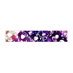 Paint Texture Purple Watercolor Flano Scarf (mini) by Simbadda