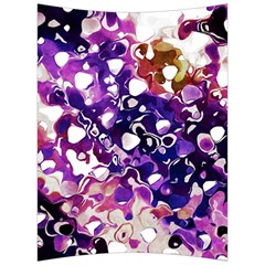 Paint Texture Purple Watercolor Back Support Cushion by Simbadda