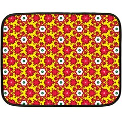 Pattern Colorful Modern Color Fleece Blanket (mini) by Simbadda